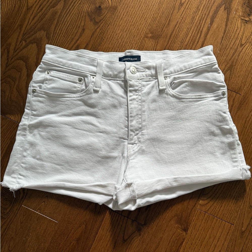 J. Crew White Jean Shorts for Women